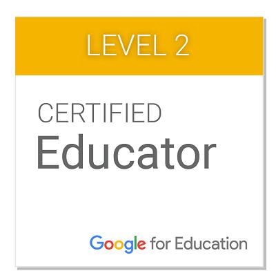 Google Certified Educator Level 2 Badge