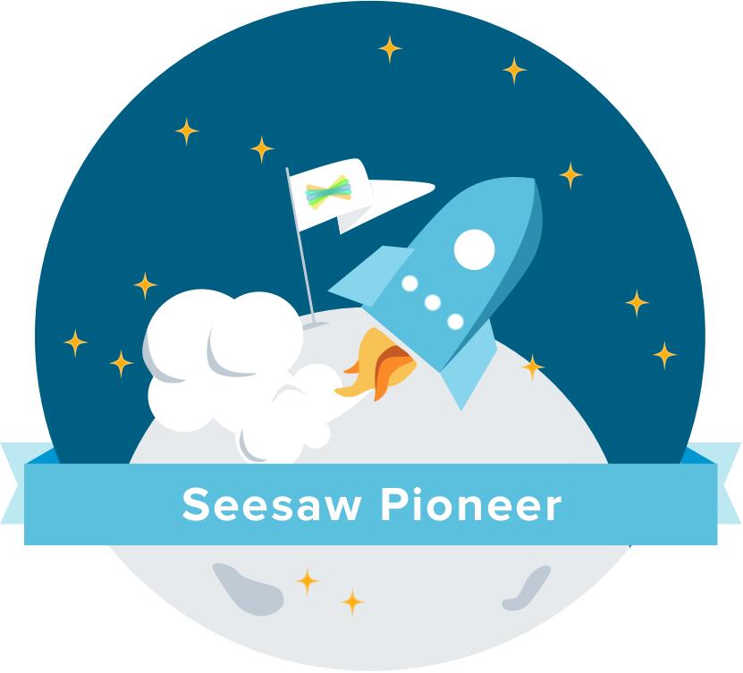 Seesaw Pioneer Badge